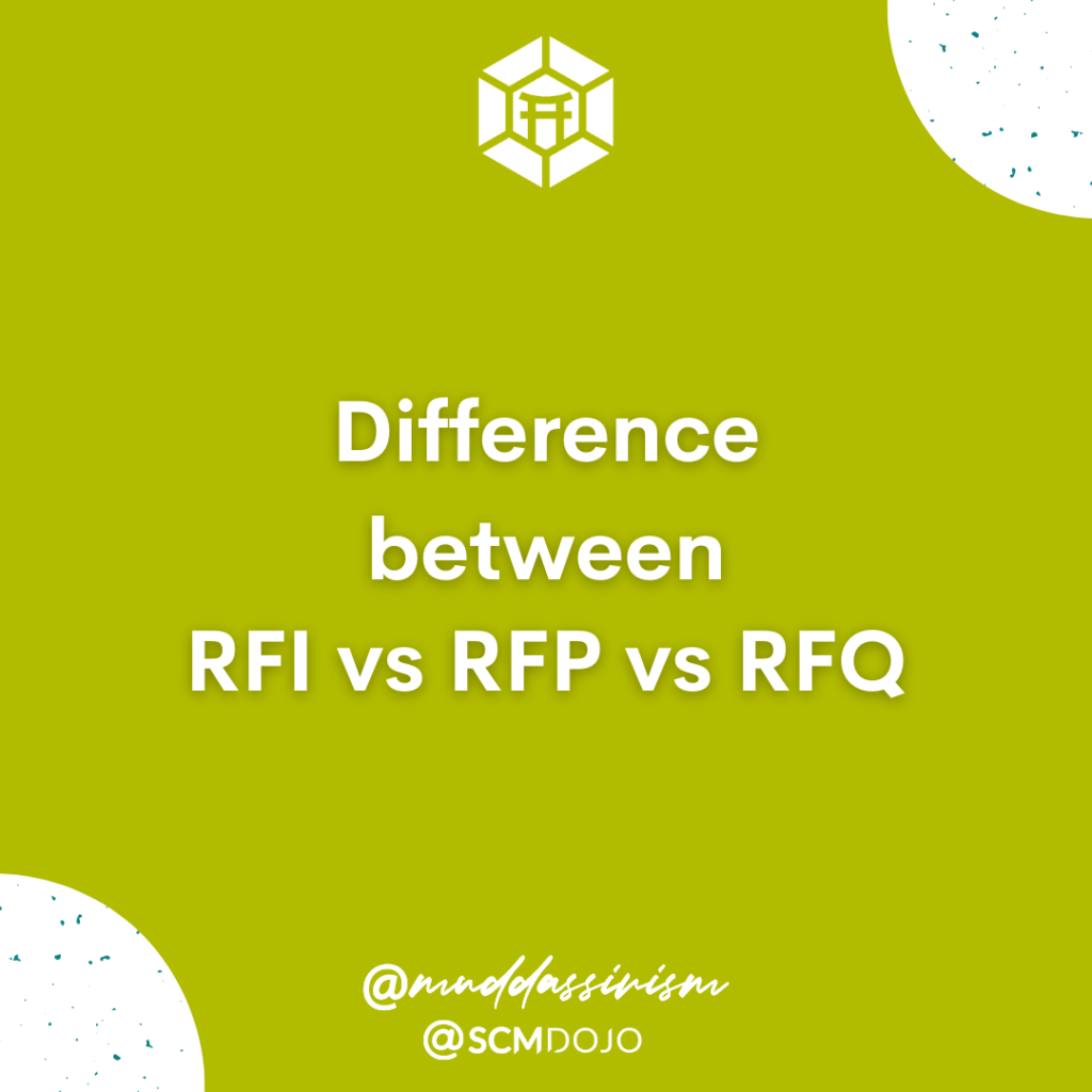 Difference Between RFI vs RFP vs RFQ 