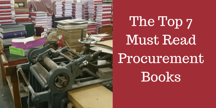 The Top 7 Must Read Procurement Book for Supply Chain Professionals