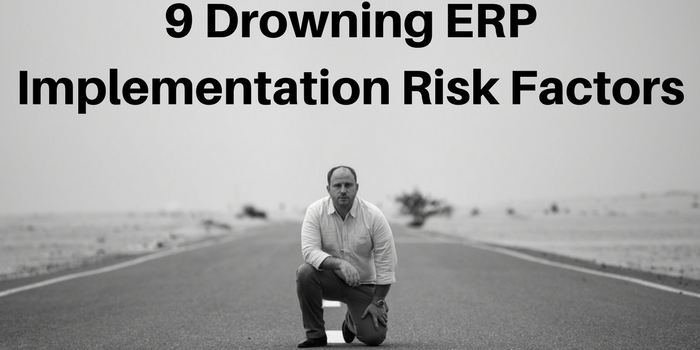 9 Drowning ERP Implementation Risk Factors