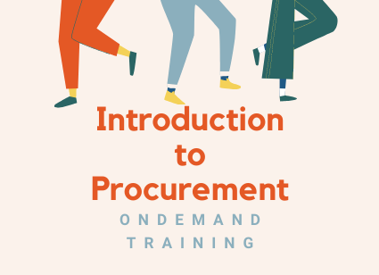 Introduction to Procurement