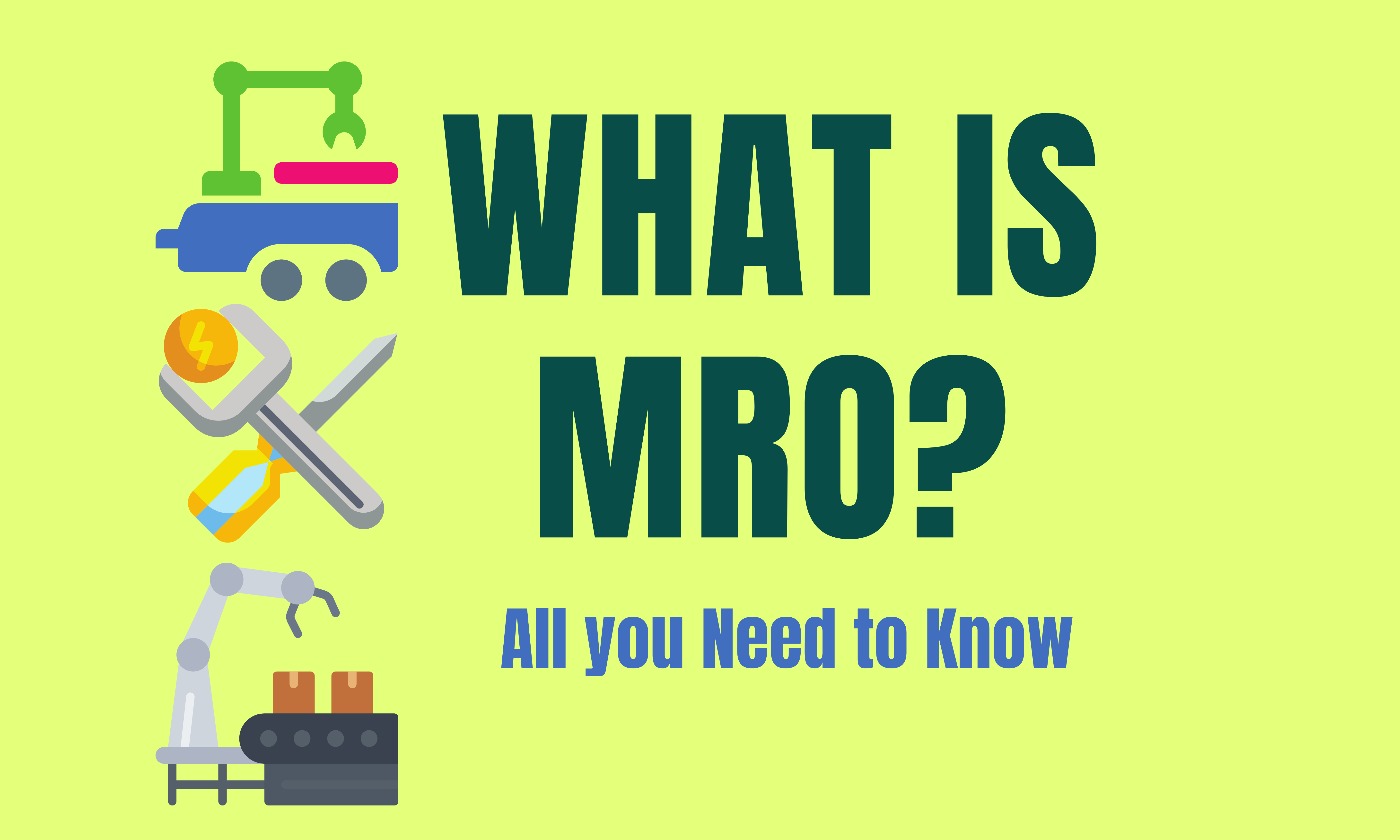 Wat is MRO? - Alles wat je moet weten – 