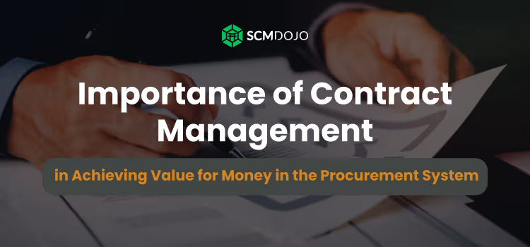 Contract Management in Procurement