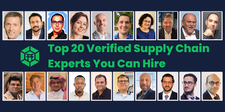 Top 20 Verified Supply Chain Experts You Can Hire