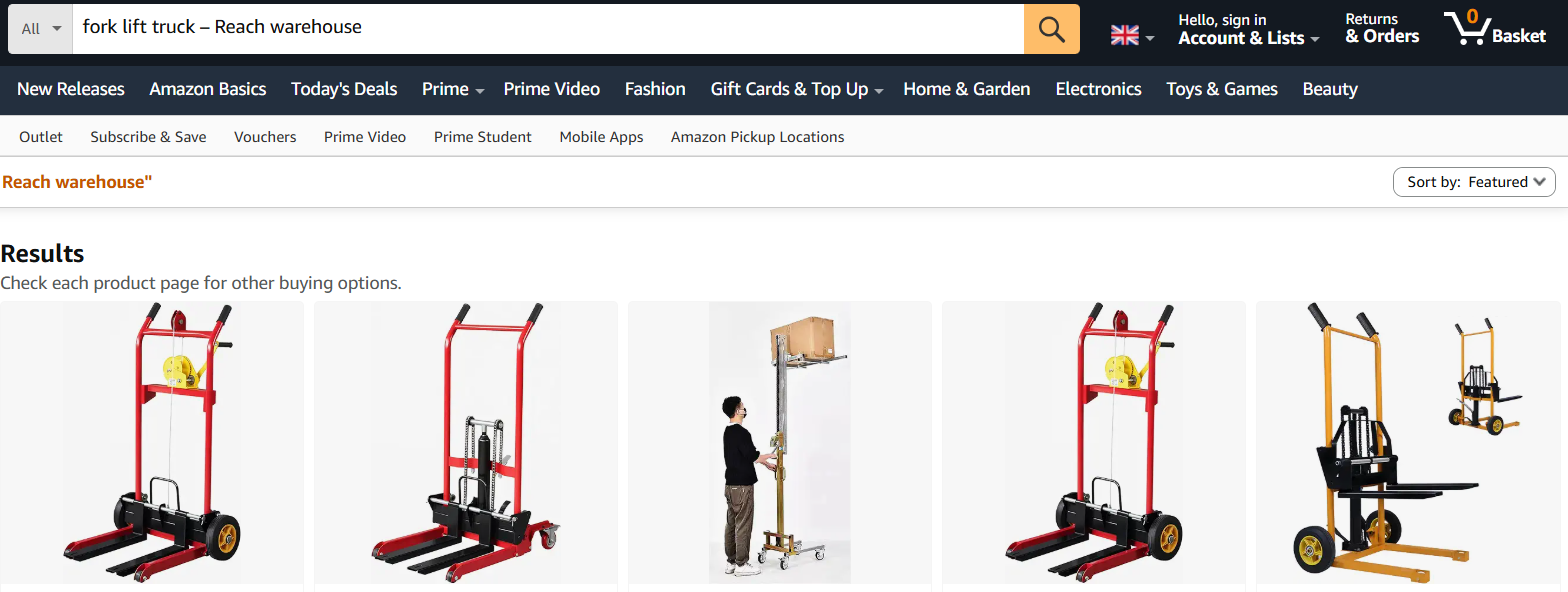 Fork lift