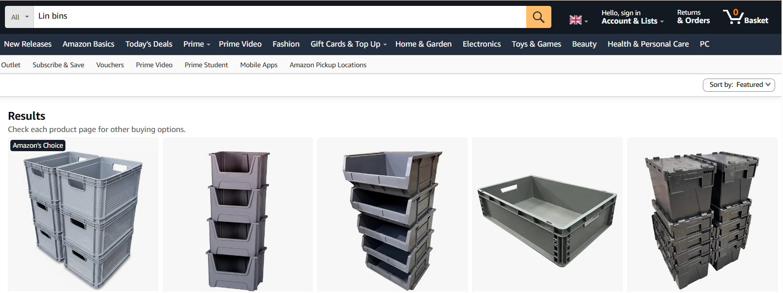 logistics equipment packing