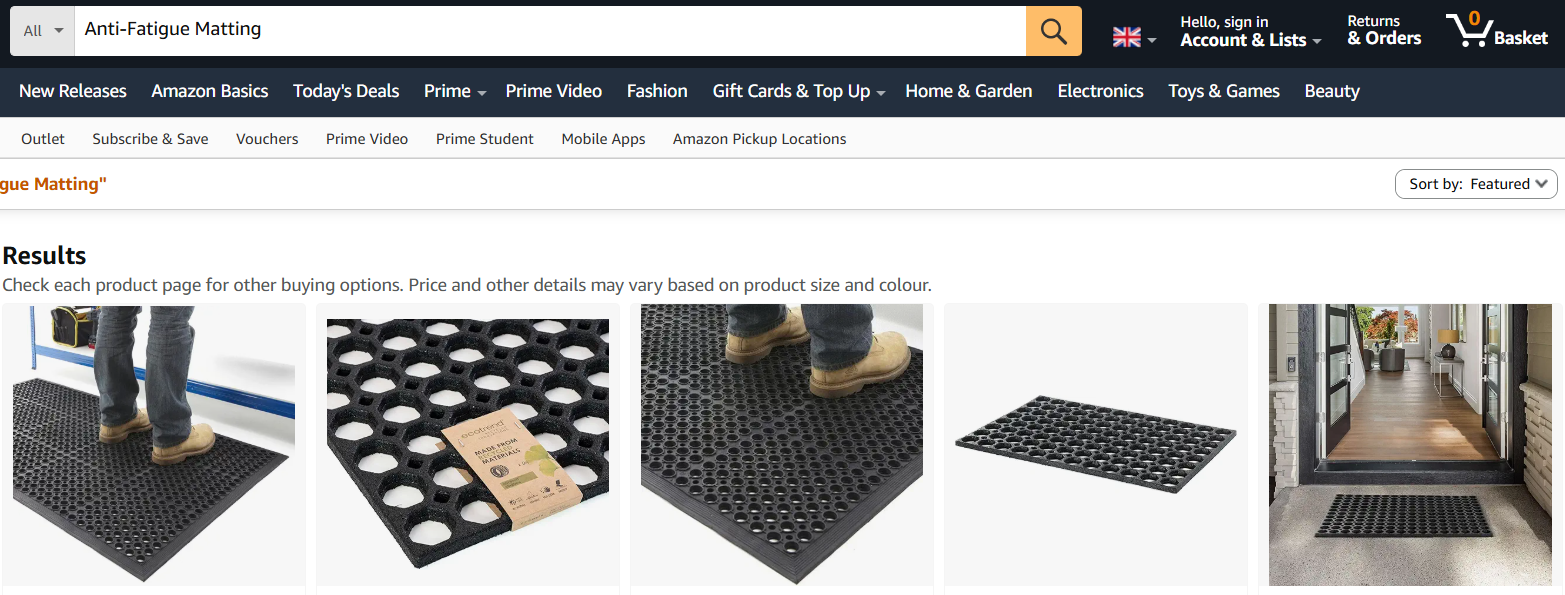 Anti-Fatigue Matting