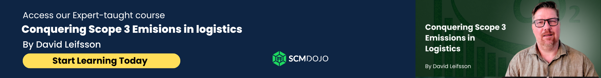 Conquering Scope 3 Emisions in logistics