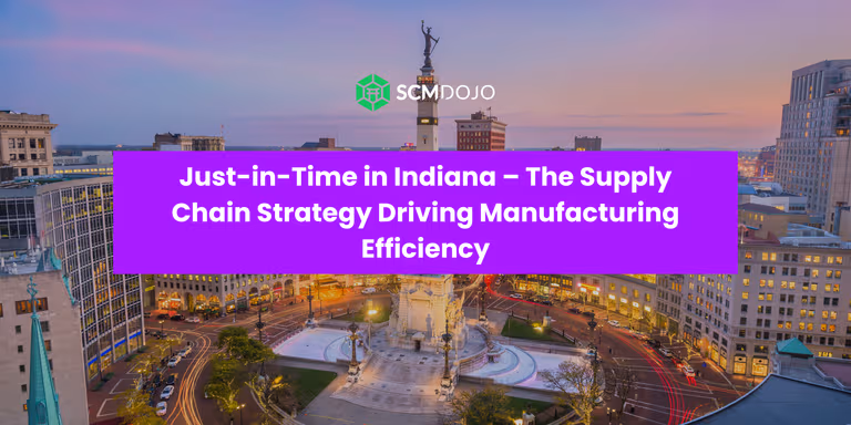 Just-in-Time in Indiana – The Supply Chain Strategy Driving Manufacturing Efficiency