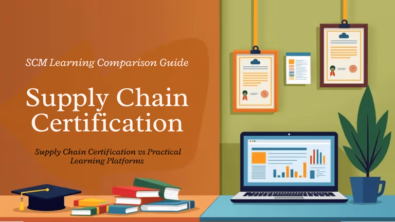 Supply Chain Certification vs Practical Learning Platforms in 2026