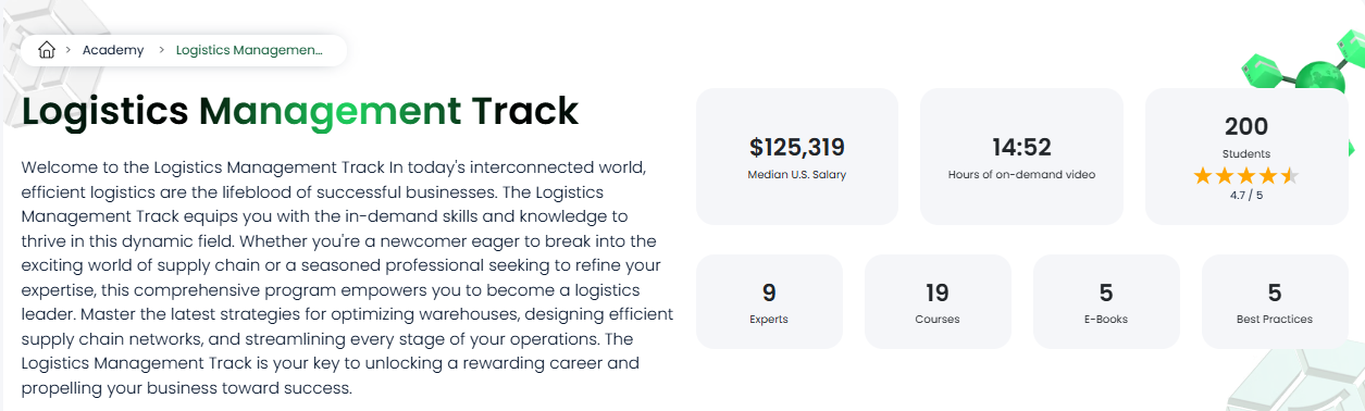 Logistics Management Track