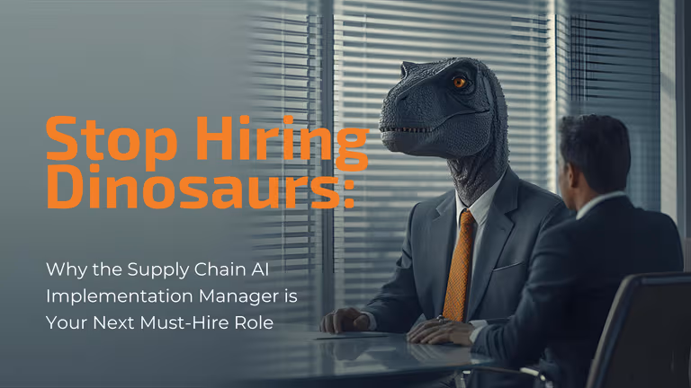 Why You Need a Supply Chain AI Implementation Manager