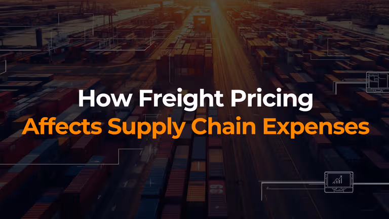 How Freight Pricing Affects Supply Chain Expenses