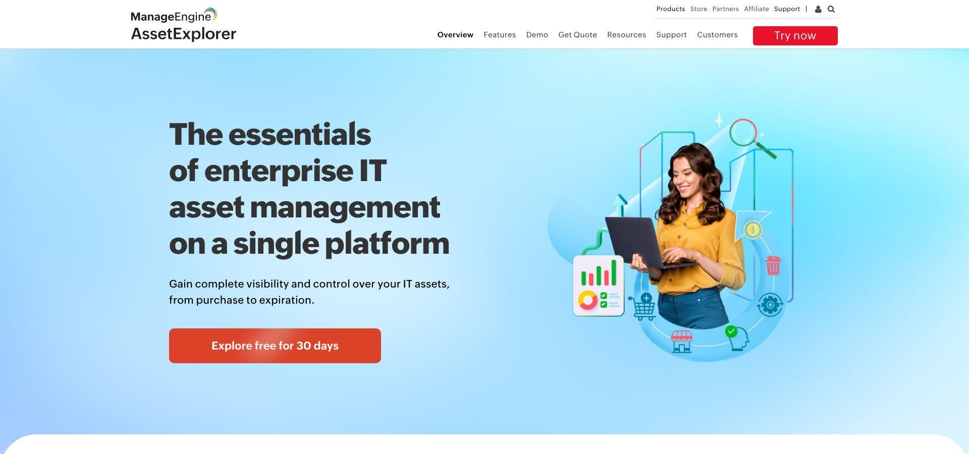 ManageEngine AssetExplorer