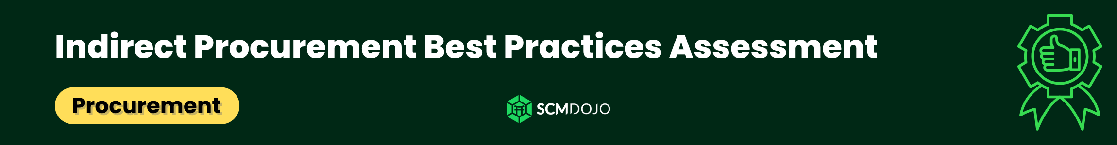 Indirect Procurement Best Practices Assessment
